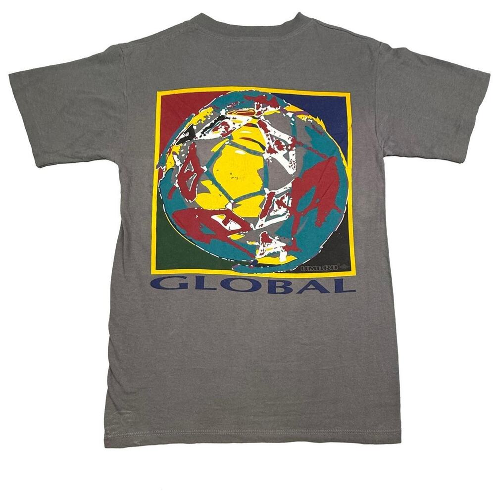 Vintage 90s umbro soccer shirt World Cup USA S Single Stitch